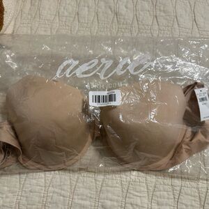 American Eagle Push-up Bra, Tan, Size 38D